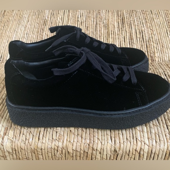 Vince Neela Suede Leather Sneakers - Picture 5 of 9